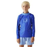 Regatta Kids Hoku II Long Sleeve UV Protect Rash Vest - Olympian Blue - 5-6 Yrs