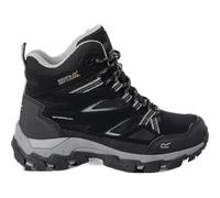 Regatta Kids Holcombe III Junior Waterproof Hiking Boots Breathable Durable Walking Footwear Black