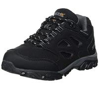 Regatta Kids Holcombe Low Walking Boots, Black/Granite, 13 Child UK