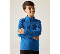 Regatta Kids Hot Shot II 1/4 Zip Fleece, Blue/Navy, Size 9-10 Years Blue/Navy