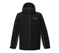Kids' Hurdle Waterproof Insulated Jacket - Black, Black 9-10Y