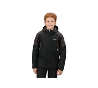 Regatta Kids Hurdle IV Waterproof Insulated Jacket: Black/Ash: 7-8 Yea