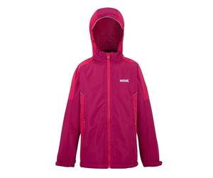 Regatta Kids Hurdle V Waterproof Insulated Jacket - Berry Pink/Pink Potion - 11-12 Years