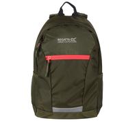 Regatta JAXON III 10L' Hardwearing Padded Straps Mesh Side Pockets Reflective Trim Backpack Rucksacks - Cypress/Diva, Single