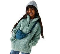 Regatta Kids Kaliza Half Zip Fleece Stretch Warm Fluffy Midlayer Winter Top