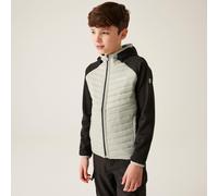 Regatta Kids Water-repellent Kielder Hybrid Viii Jacket Black Abbeystone, Size: 3-4 Years