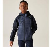 Regatta Kids' Kielder IX Hybrid Jacket with Extol Stretch panel inserts & synthetic Warmloft down-touch insulation, perfect for hiking, walking & outdoor activities