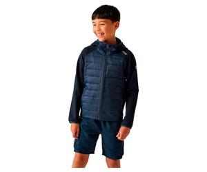 Regatta Kids' Kielder IX Hybrid Jacket with Extol Stretch panel inserts & synthetic Warmloft down-touch insulation, perfect for hiking, walking & outdoor activities