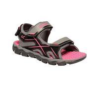 Regatta Kids Kota Drift Lightweight Walking Sandals Granite Cabaret, Size: UK Infant 11
