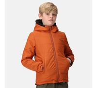 Regatta Kids Kyrell Reversible Jacket Water Repellent Chunky Fleece on Reverse