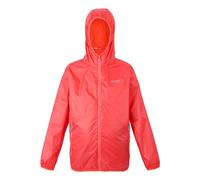 Regatta Kids Lightweight Lever II Waterproof Packaway Jacket Peach Bloom, Size: 3-4 Years