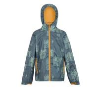 Regatta Printed Lever Ii Jacket Green 3-4 Years Kids