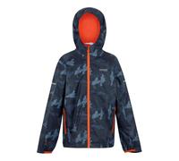 Regatta Printed Lever Ii Jacket Blue 5-6 Years Kids