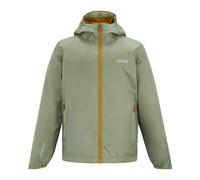Regatta Kids Lever Waterproof Shell Jacket - Light Sage - 7-8 Years - Light Sage - 100% Polyamide