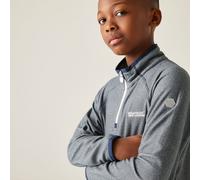 Regatta Kids Fleece Top Loco – Half Zip, Warm Stretch, Reflective Outdoor Winter Layer