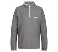 Regatta Loco Lightweight Polyester Quarter Zip Neck Microfleece Jacket Fleece - Light Steel/Light Steel, 9-10