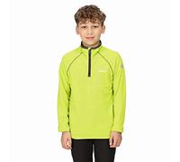 Regatta Kids' Loco Half Zip Fleece Green