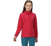Regatta Kids Loco Half Zip Fleece Reflective Trim Stretch Warm Winter Layer Top