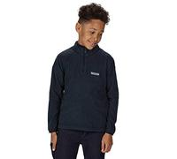 Regatta Kids Loco Half Zip Mini Stripe Fleece- Grey - 14Yrs