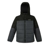 Regatta Kids Lofthouse Insulated Jacket - Black/Seal Grey - 7-8 Years - Black/Seal Grey