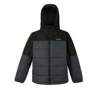 Regatta Kids Lofthouse Insulated Jacket - Black/Seal Grey - 9-10 Years - Black/Seal Grey