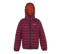 Regatta Kids Marizion Hooded Padded Jacket - Tangerine Tango/Dark Pimento - Tangerine Tango/Dark Pimento - 15-16 Years - 100% Polyamide