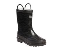 Regatta Minnow Junior Cotton Lined Wellington - Black black EU31/12