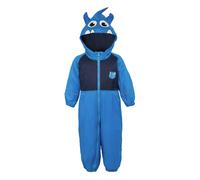 Regatta Kids Mudplay III Monster Waterproof Puddle Suit - Hydro Blue - Hydro Blue - 6-12 Months