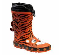 Regatta Kids Mudplay Wellies Junior Animal Wellingtons Durable Cotton Lined