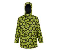 Regatta Kids Orla Kiely Swing Spinning Flower Waterproof Jacket - Navy - 7-8 Years - Navy - 100% Polyester