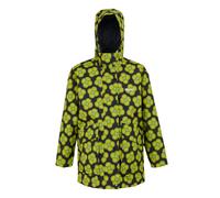 Regatta Kids Orla Kiely Swing Spinning Flower Waterproof Jacket - Navy - 7-8 Years - Navy