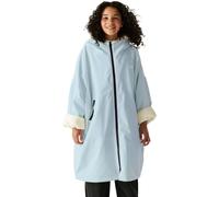 Regatta Kids Waterproof Changing Robe Pro Fur Hood Warm Fleeced Lined Oversized Coat