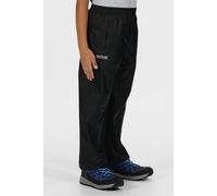 Regatta Kids Pack It Overtrousers in Black | Size: 7-8 Years Regatta Black 7-8 Years