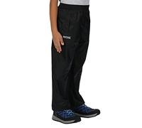 Regatta Kids Pack-It Waterproof Overtrousers Lightweight Breathable Rain Protection