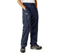 Regatta Kids Pack It Waterproof Packaway Outdoors Overtrousers Blue