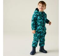 Regatta Kids’ Penrose Quilted Puddle Suit Blue, Size: 12-18 Months