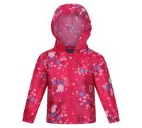 Regatta Kids Peppa Pig Packaway Waterproof Jacket - Fusion Pink - 4-5 Years - Fusion Pink - 100% Polyester