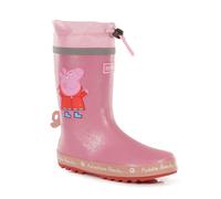Regatta Peppa Pig Puddle Wellies Peppa Pink, Size: UK2.5