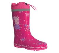 Regatta Kids Peppa Pig Splash Wellies Durable Rubber Wellington Boots Drawcord