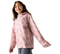 Regatta Kids Printed Lever II Jacket Waterproof Breathable Coat Lined