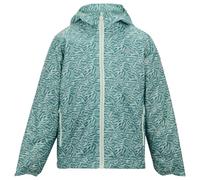 Regatta - Kid's Printed Lever II - Waterproof jacket size 11-12 Years, turquoise