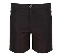 Regatta Kids Water Repellent Sorcer Mountain Short Iii Black Seal Grey, Size: 7-8 Years