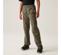 Regatta Kids Quick-Drying Sorcer III Zip Off Trousers Treetop, Size: 3-4 Years