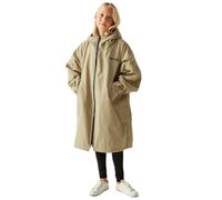 Regatta Kids Spirit Of Adventure Changing Robe - Oat/Black - 5-9 Yrs