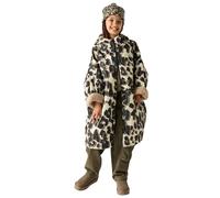 Regatta Kids Spirit Of Adventure Changing Robe - True Leopard Print - 5-9 Yrs
