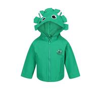 Regatta Kids Stompy The Dinosaur Waterproof Jacket - Jellybean Green - 36-48 Months - Jellybean Green