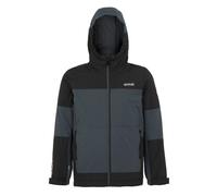 Regatta Kids Unisex Childrens/Kids Beamz IV Waterproof Jacket (Seal Grey/Black) - Size 5-6Y
