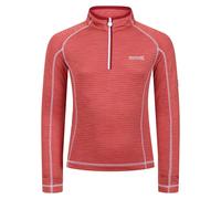 Regatta Kids Unisex Childrens/Kids Berley Half Zip Long Sleeved Top (Mineral Red) - Size 14Y