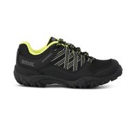 Regatta Kids Unisex Childrens/Kids Edgepoint Waterproof Walking Shoes (Black/Lime Punch) - Size UK 9 Kids