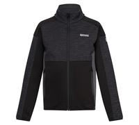 Regatta Kids Unisex Childrens/Kids Highton III Fleece Jacket (Seal Grey/Black) - Size 5-6Y